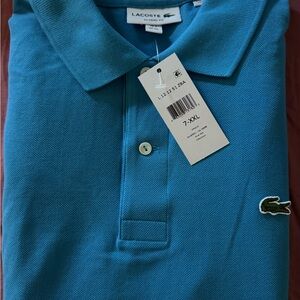 Lacoste men’s polo shirt. Brand new with tags size 7 or XXL